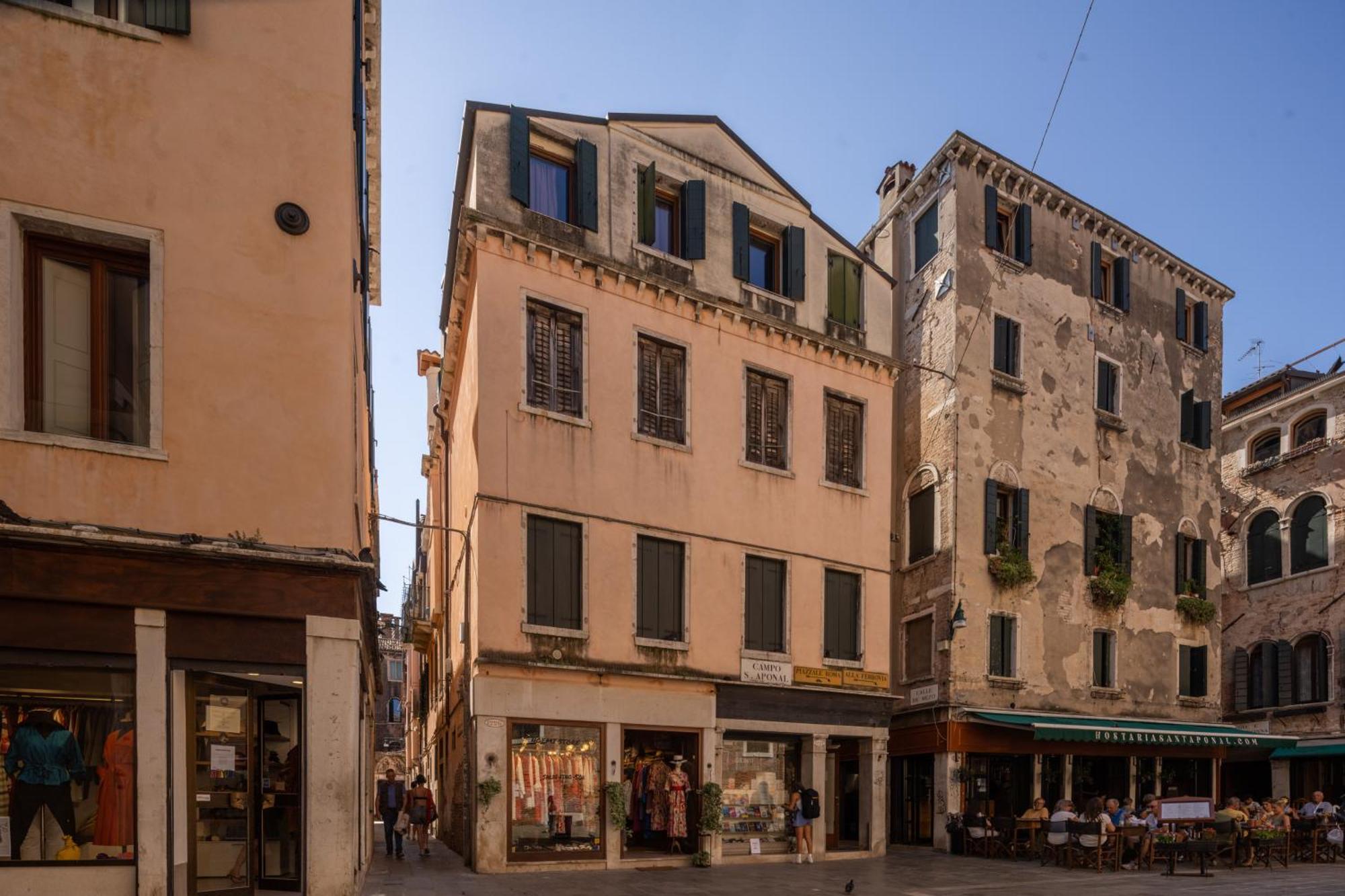Sant'Aponal Cozy Apartment With Balcony R&R Venedig Exterior foto